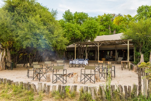 Sango Safari Camp kampvuur